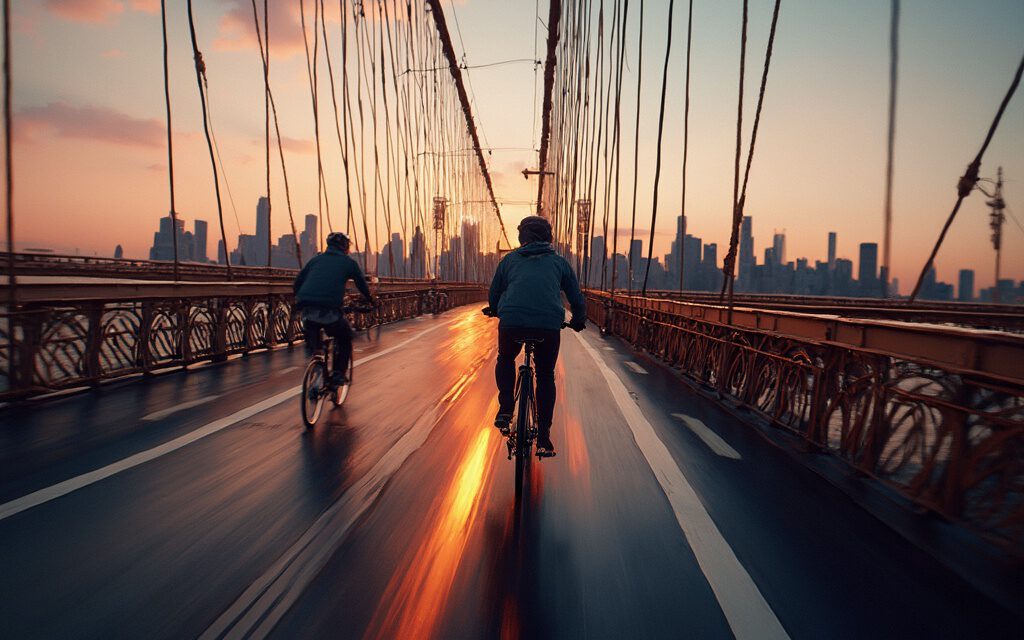 Fahrradtour durch Manhattan: Sportlich die Stadt erkunden